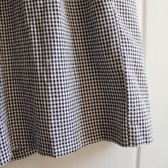 1990s Vintage Gingham Print High Waisted Shorts by Garnet Hill - Picture 4 of 7